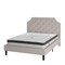 Flash Furniture Queen Size Beige Fabric Platform Bed with Mattress SL-BM10-3-GG - alternate 10